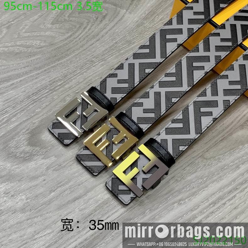 Fendi belt 35mmX95-115cm 7D31