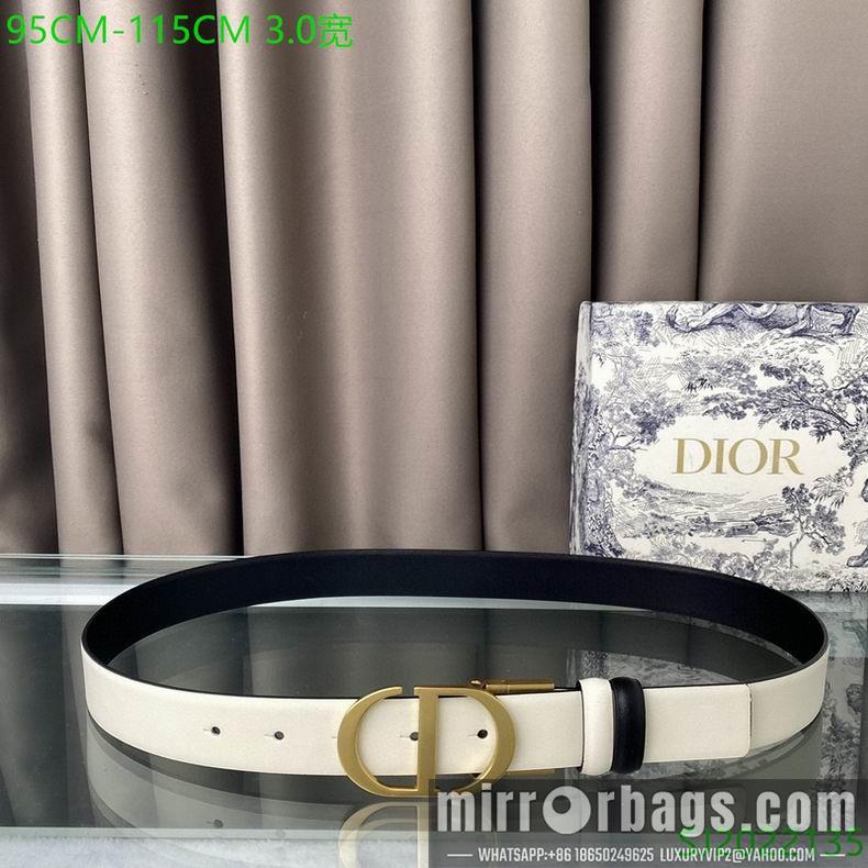 Dior Belt 30mmX95-115cm 7d31