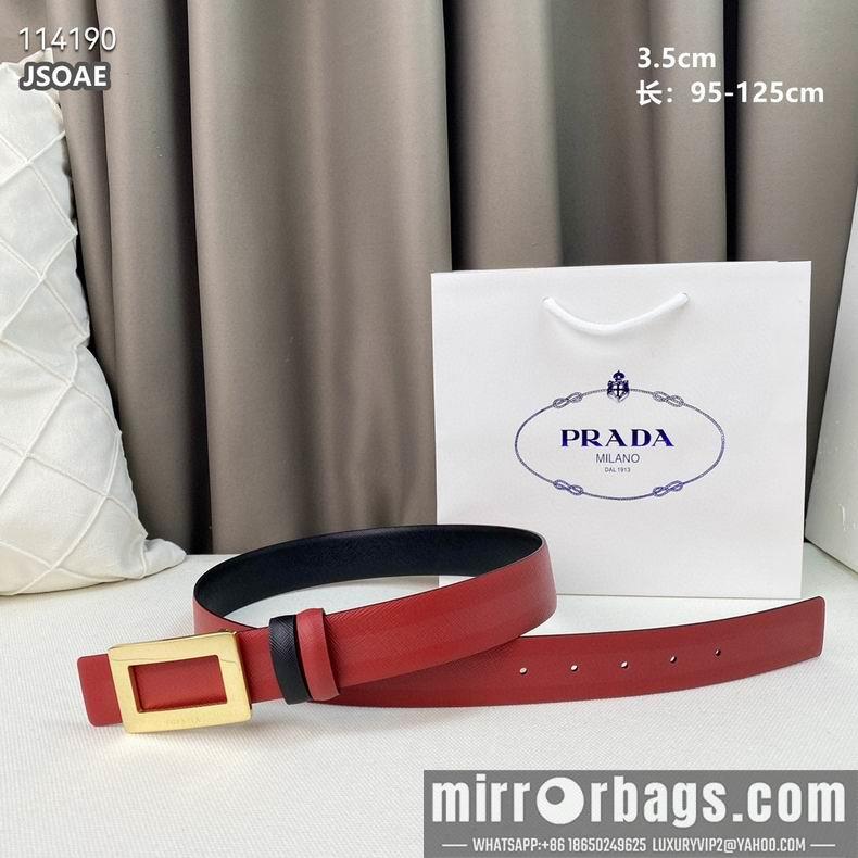 Prada belt 35mmX95-125CM 8L21