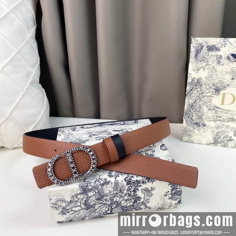 Dior belt 30mmX95-115cm 7D33