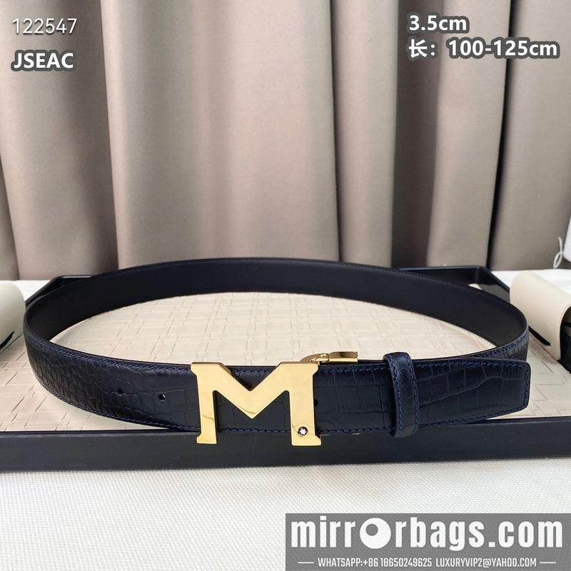 Montblanc belt 35mmX100-125cm 8L09