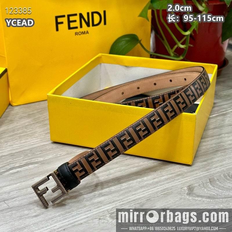Fendi belt 20mmX95-115cm 8L14