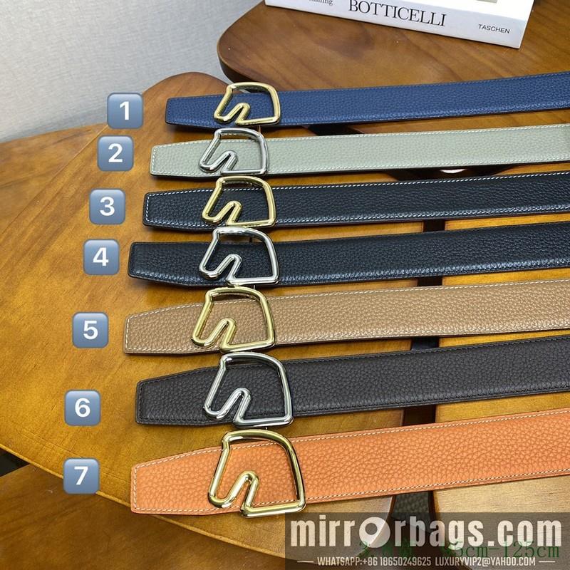 Hermes Belt 38mmX95-125cm 7D53