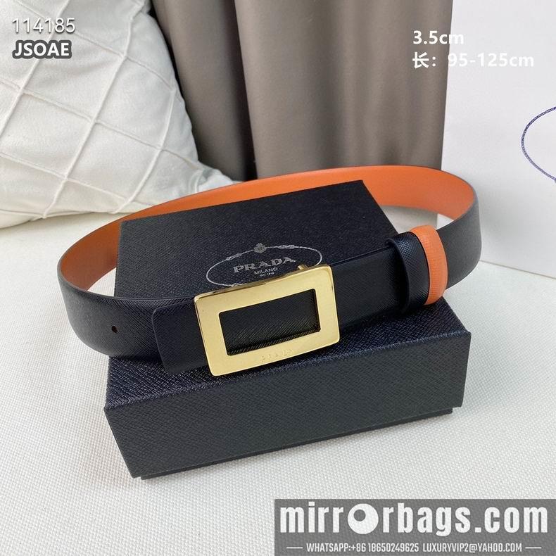Prada belt 35mmX95-125CM 8L21