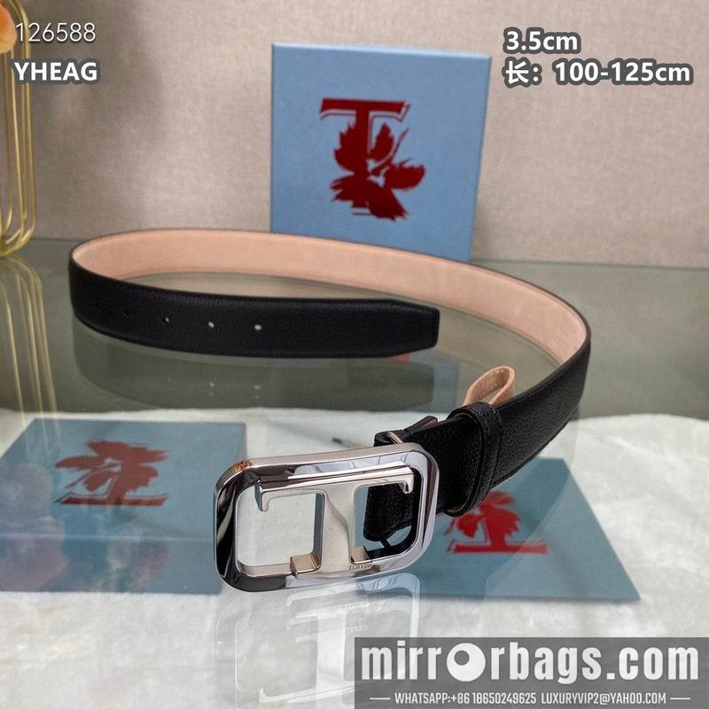 Tod's belt 35mmX100-125cm 8L03