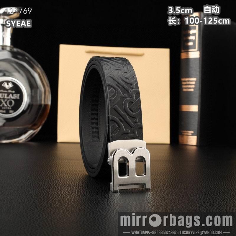 Burberry belt 35mmX100-125cm 8L75
