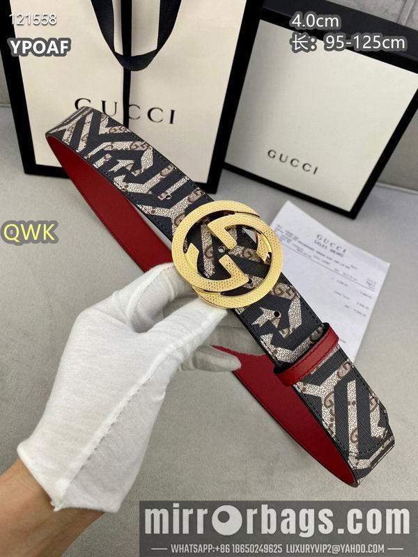 Gucci belt 40mmX95-125cm 8L125