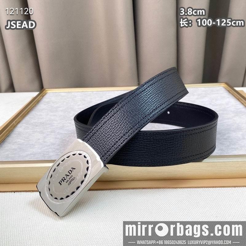 Prada belt 38mmX100-125cm 8L08