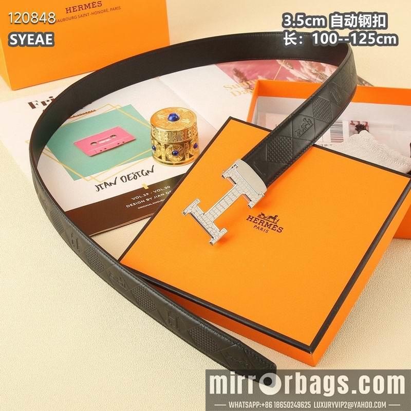 Hermes belt 自动带35mmX95-125cm 8L072010