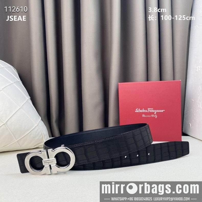 Ferragamo Belt 38mmX100-125cm 8L12