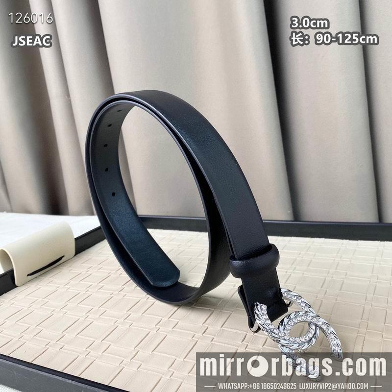 Chanel belt 30mmX90-125cm 8L18