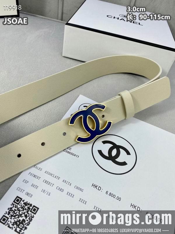 Chanel belt 30mmX90-115cm 8L072005
