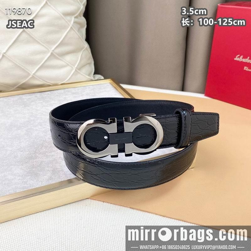 Ferragamo belt 35mmX100-125cm 8L072009