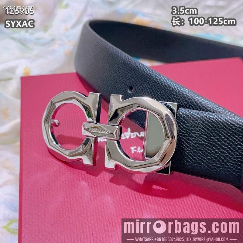 Ferragamo belt 35mmX100-125cm 8L90