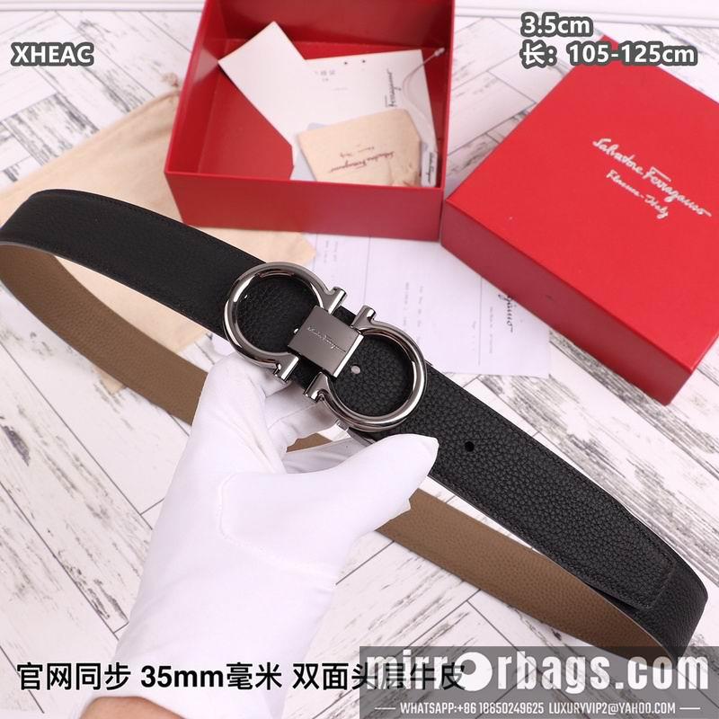 Ferragamo belt 35mmX105-125cm 8L132