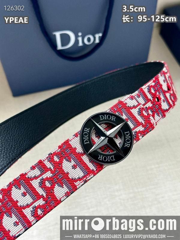 Dior belt 35mmX95-125cm 8L17