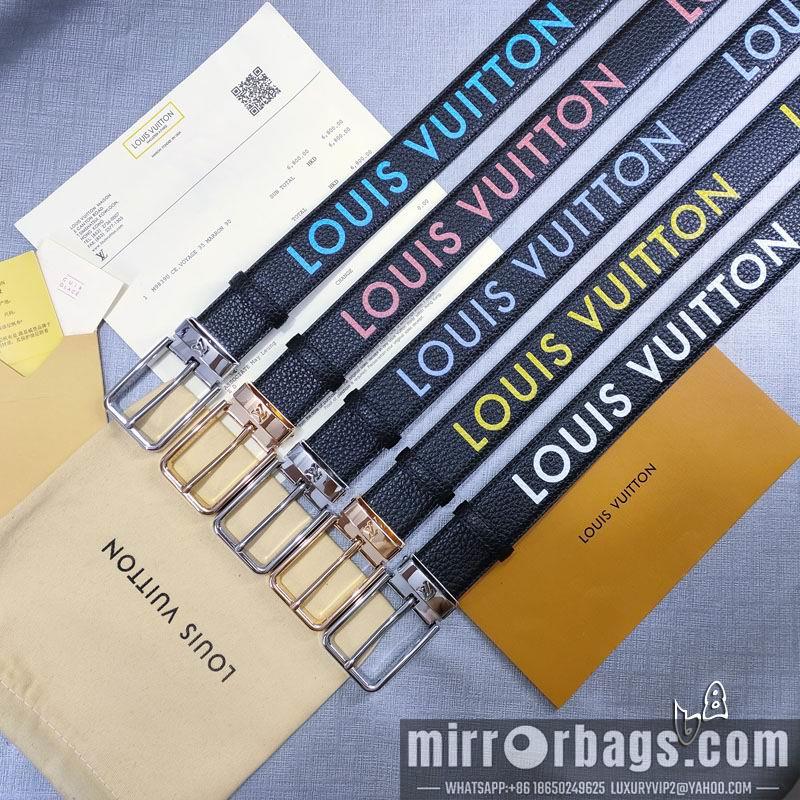 LV belt 35mmX90-125cm lb01