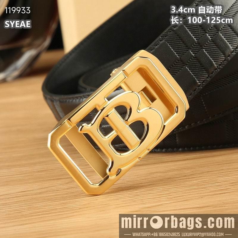 Burberry belt 34mmX100-125cm 8L05