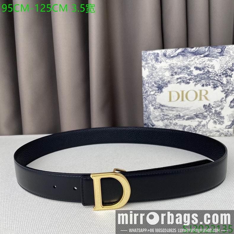 Dior belt 35mmX95-125cm 7D04