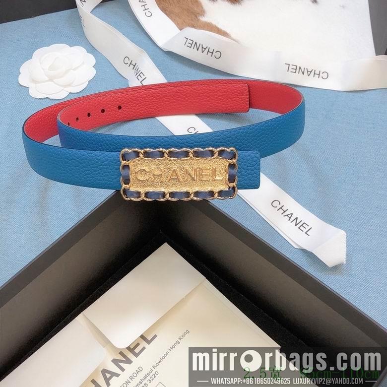 Chanel Belt 25mmX95-110CM C 7D526