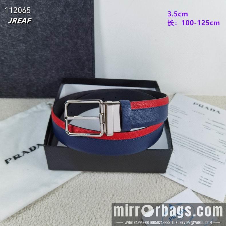 Prada belt 35mmX100-125cm 8L05