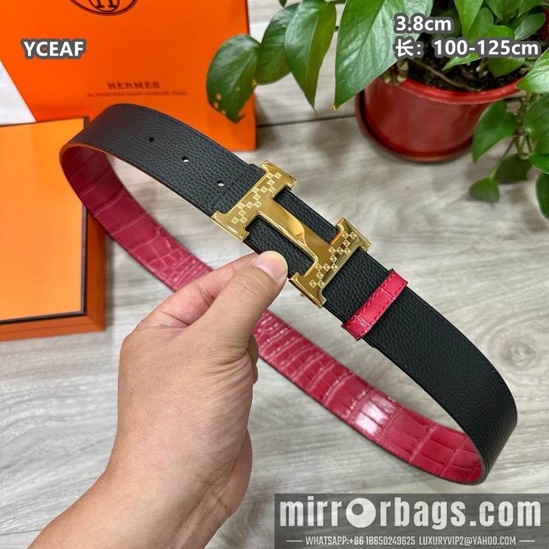 Hermes belt 38mmX100-125cm 8L60