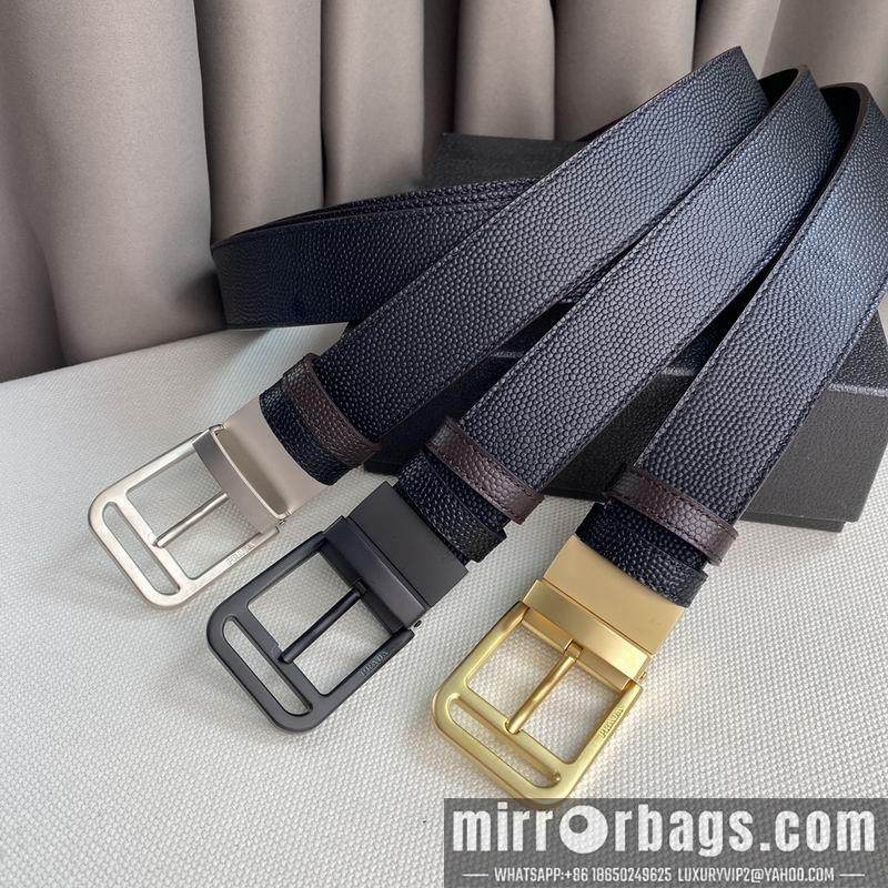Prada belt 35mmX95-125cm 7D02