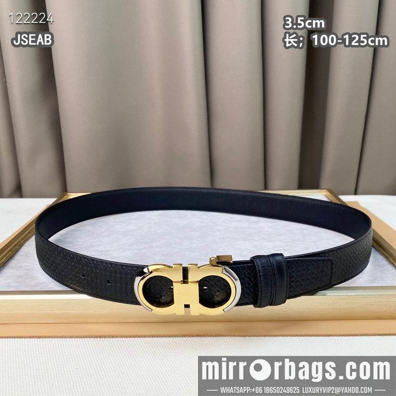 Ferragamo belt 35mmX100-125cm 8L78