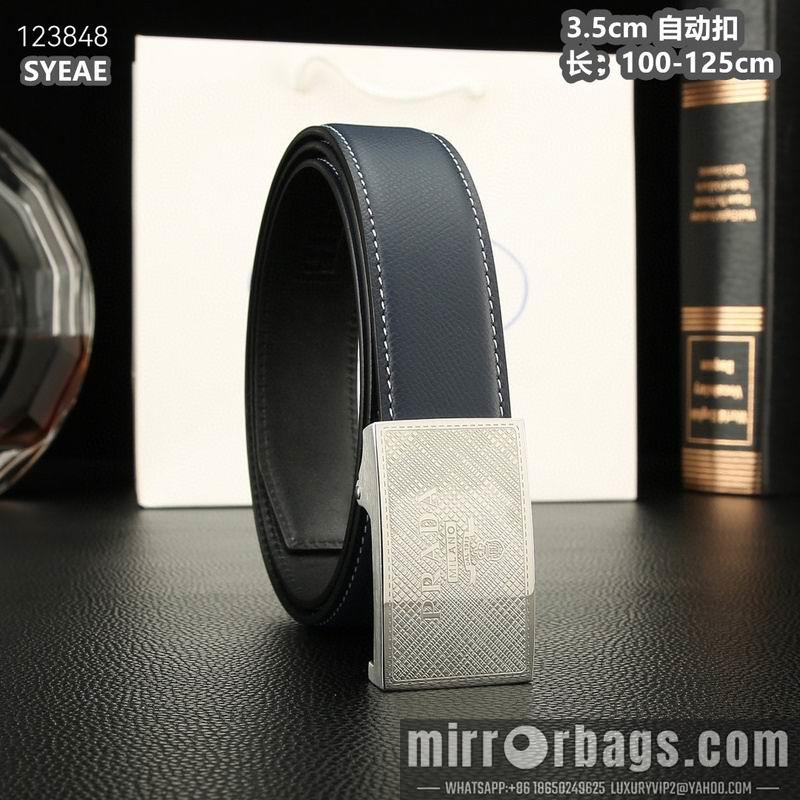 Prada belt 35mmX100-125cm 8L60