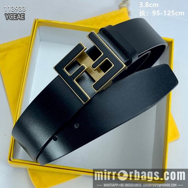 Fendi Belt 38mmX95-125cm 8L04