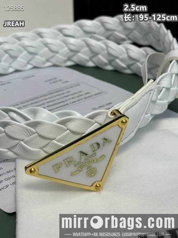 Prada belt 25mmX95-125cm 8L01