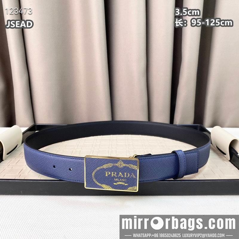 Prada belt 35mmX95-125cm 8L33