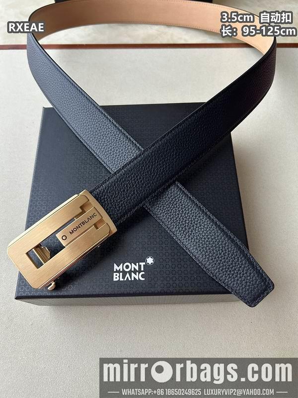 Montlanc belt 35mmX100-125cm 8L75
