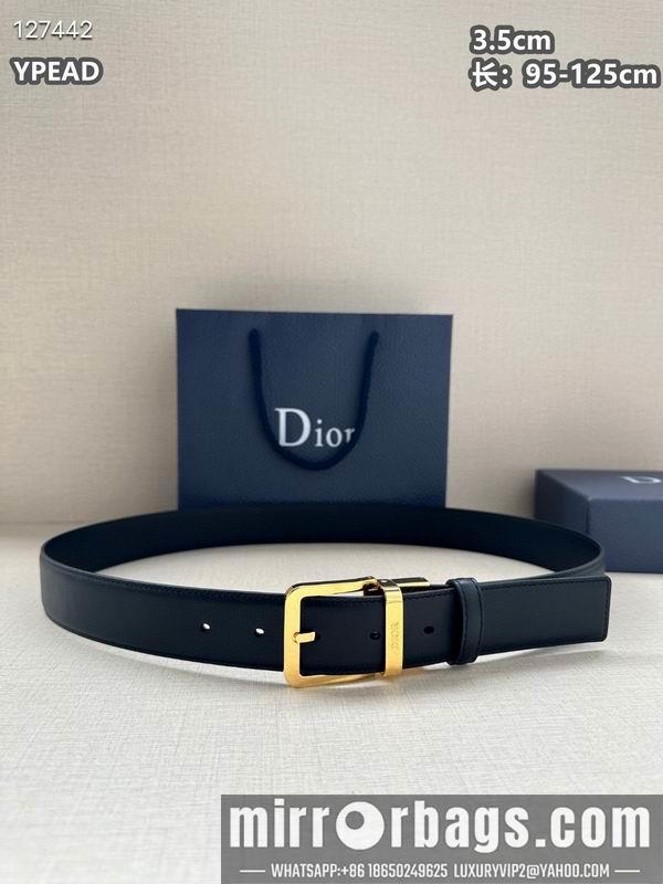 Dior belt 35mmX95-125cm 8L34