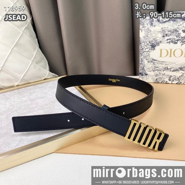 Dior belt 30mmX90-115cm 8L12