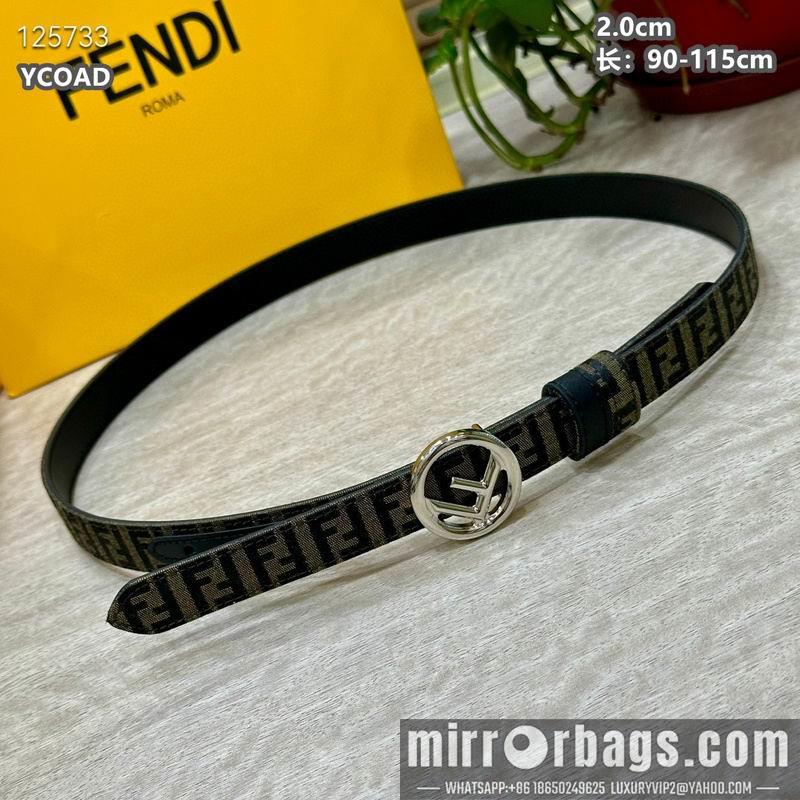 Fendi belt 20mmX90-115cm 8L18