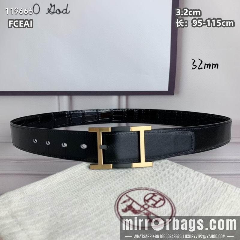 Hermes belt 32mmX95-115cm 8L040805