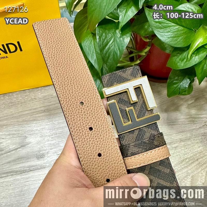 Fendi belt 40mmX100-125cm 8L133
