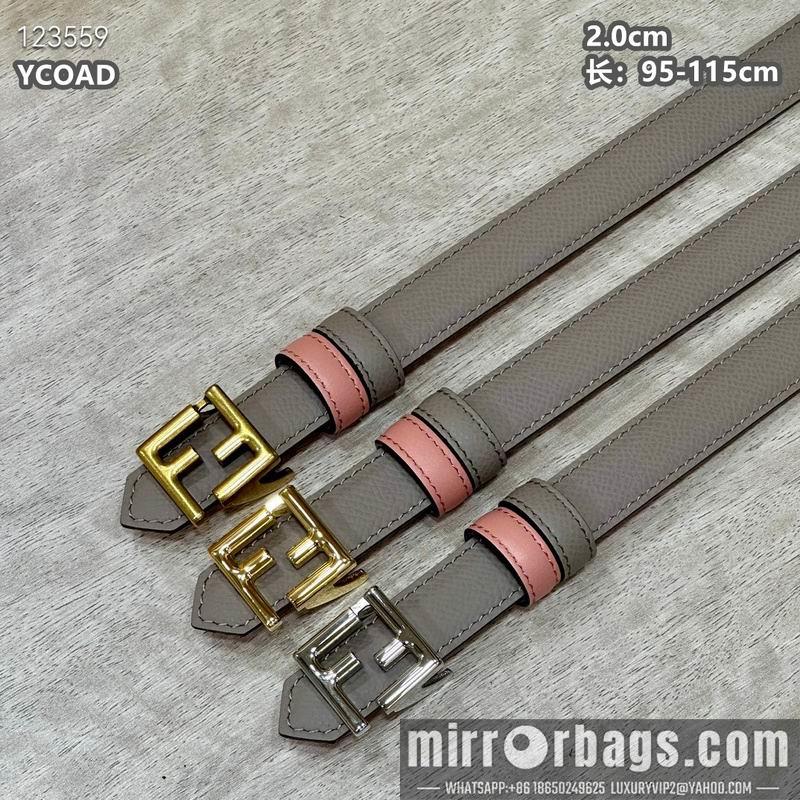Fendi belt 20mmX95-115cm 8L16