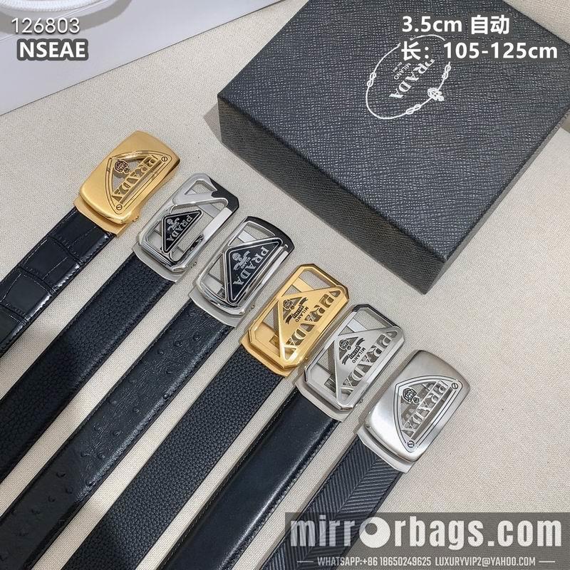 Prada belt 35mmX105-125cm 8L62