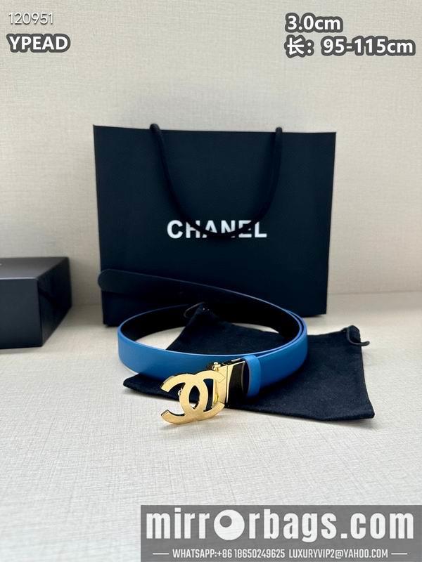 Chanel belt 30mmX95-115cm 8L072002
