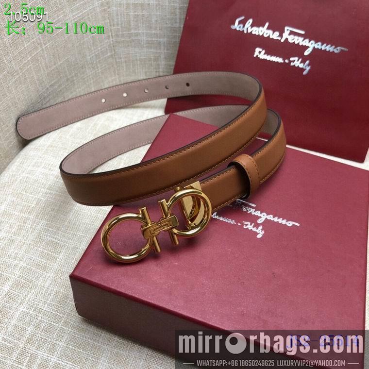 Ferragamo Belt 25mm 95-110cm 8L14