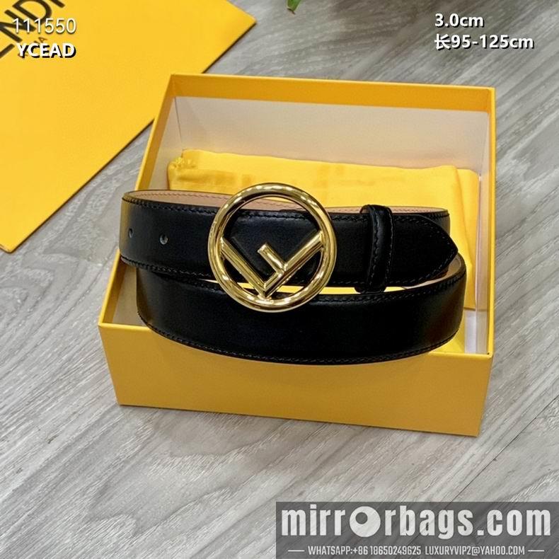 Fendi Belt 30mmX95-125cm 8L10