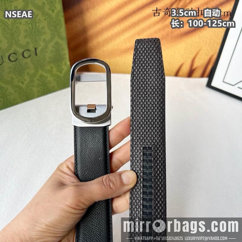 Gucci belt 35mmX100-125cm 8L91