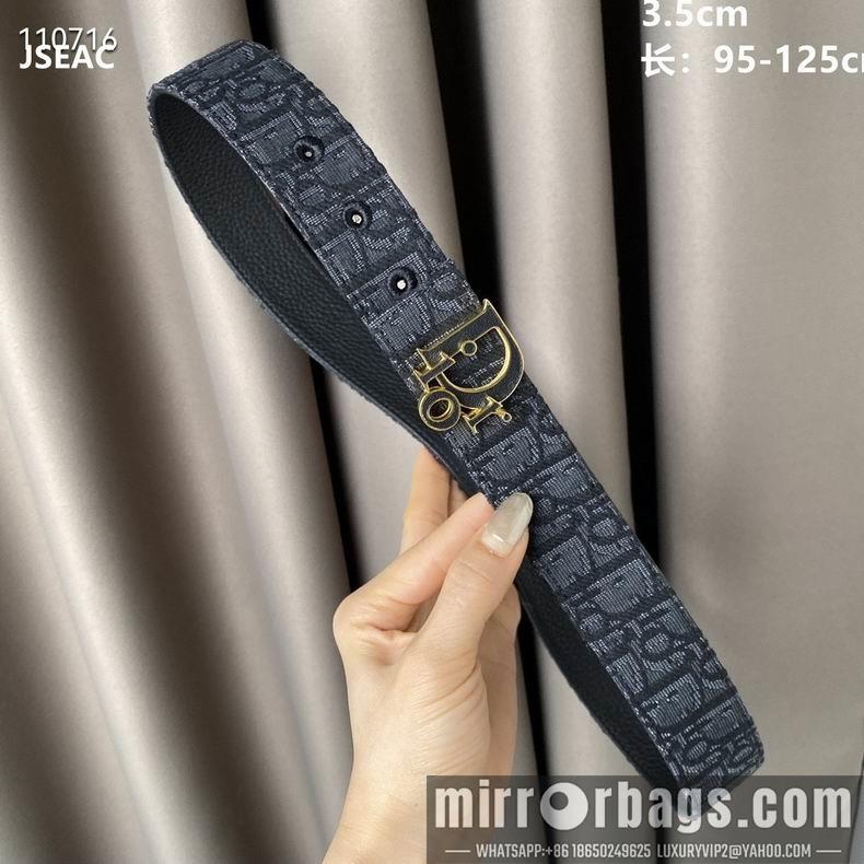 Dior Belt 35mm 95-125cm 8L02