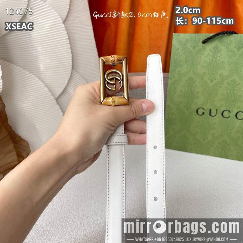 Gucci belt 20mmX90-115cm 8L19