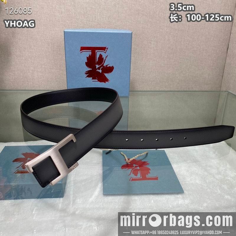 Tod's belt 35mmX100-125cm 8L05