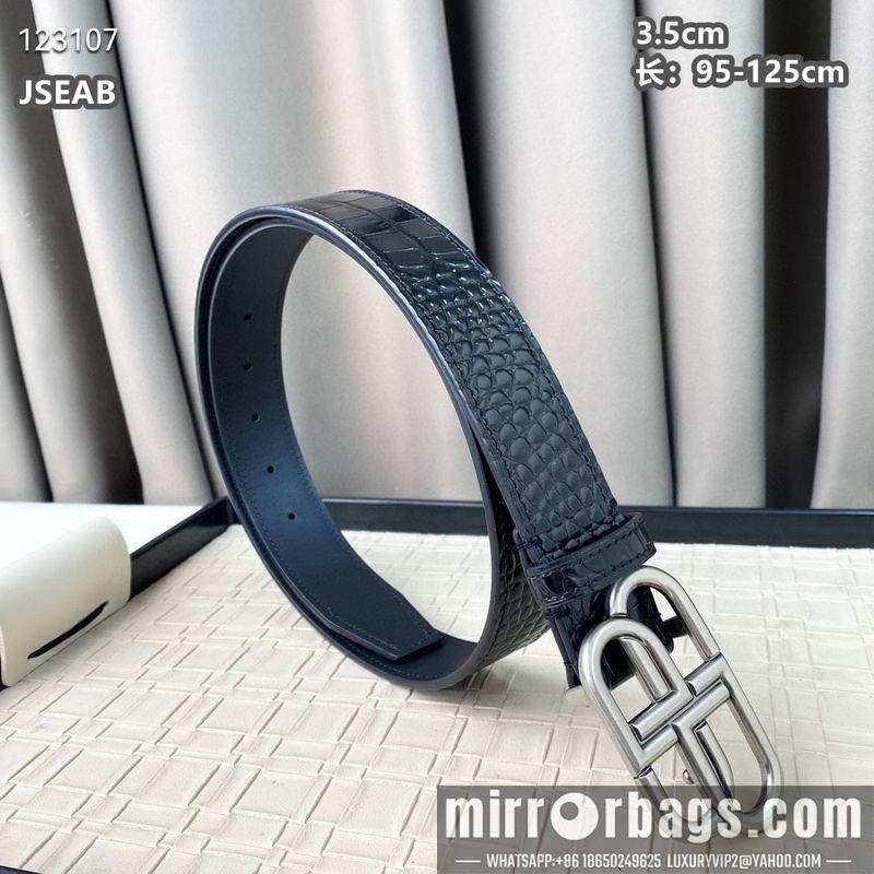 Balenciaga belt 35mmX95-125cm 8L08