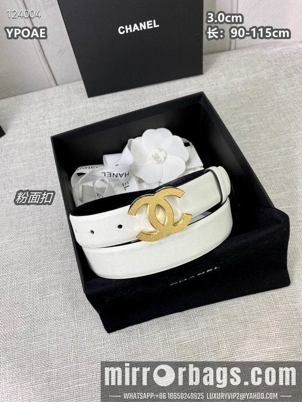 Chanel belt 30mmX90-115cm 8L09