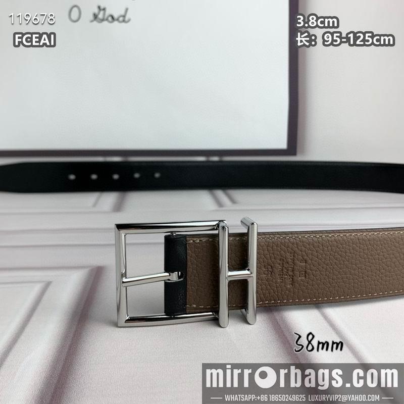 Hermes belt 38mmX95-125cm 8L040802